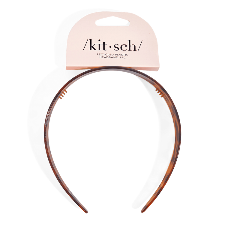 Recycled Plastic Wide Headband Banda para cabello ideal para peinados