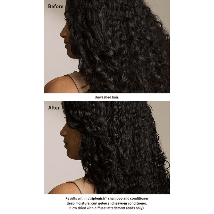 Nutriplenish Acondicionador hidrata y nutre el cabello seco y opaco