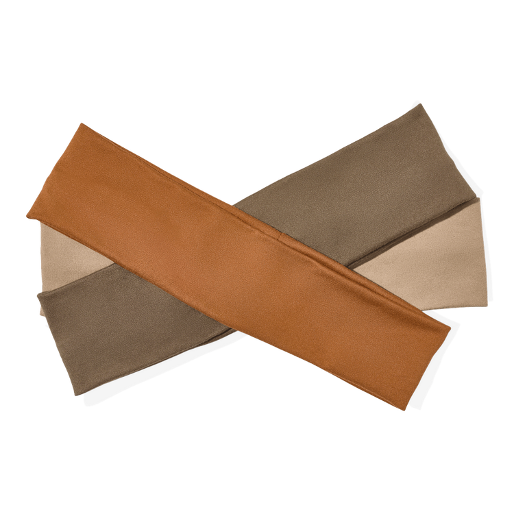 Recycled Fabric Stretchy Set de diademas mantiene el cabello recogido