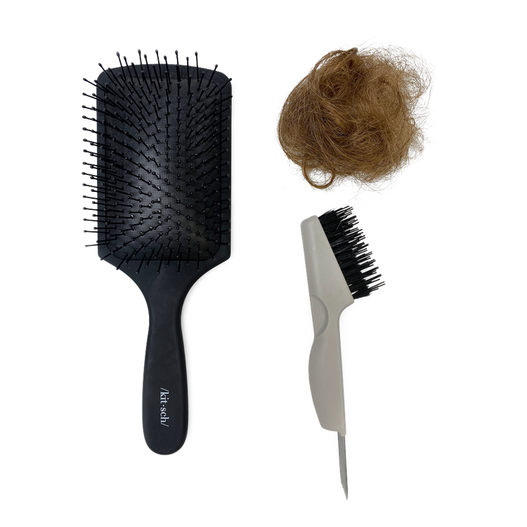 Double Sided Hair Brush Cleaner - Limpiador de cepillos, limpieza rápida y práctica