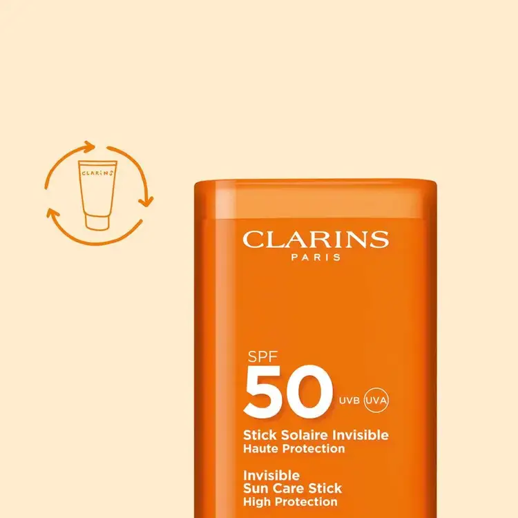 Invisible Sun Care Stick - Protector solar en barra, de alta protección 50 SPF con textura ligera