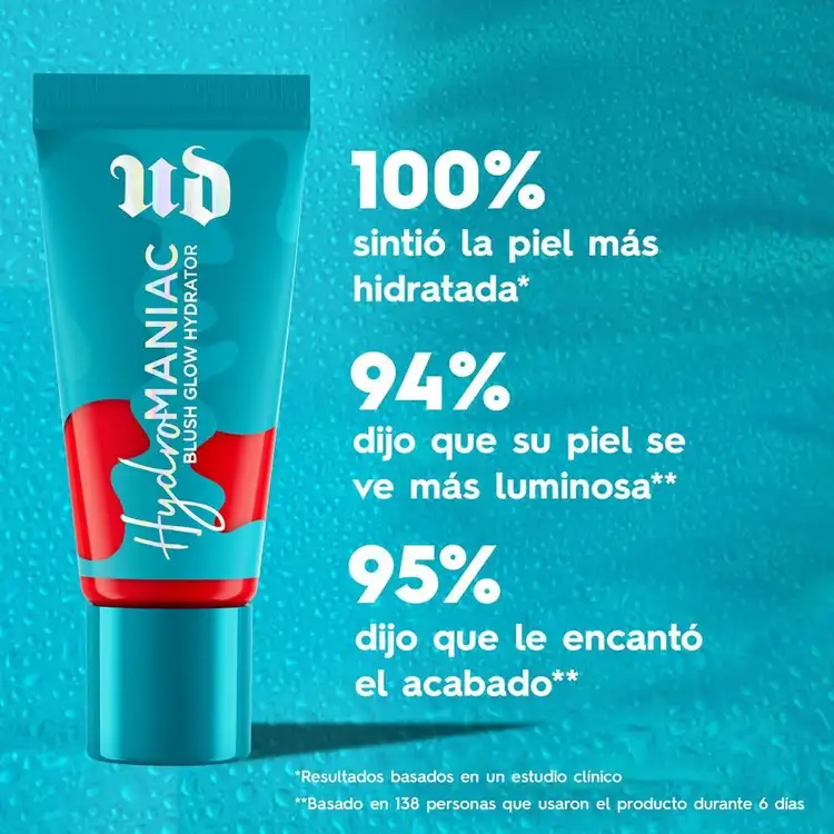 Hydromaniac Blush - Rubor, no obstruye poros