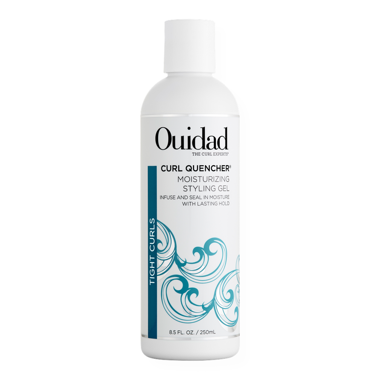 Curl Quencher Moisturizing Styling Gel para peinar fija y sella la humedad