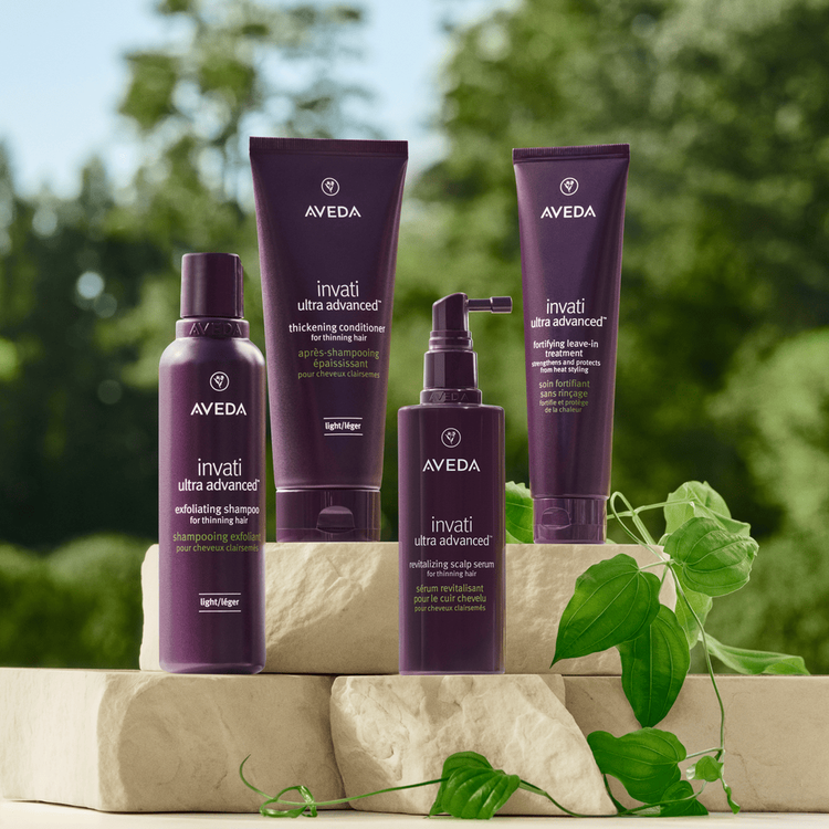 Invati Ultra Acondicionador ligero evita la caida del cabello y engrosa la fibra capilar