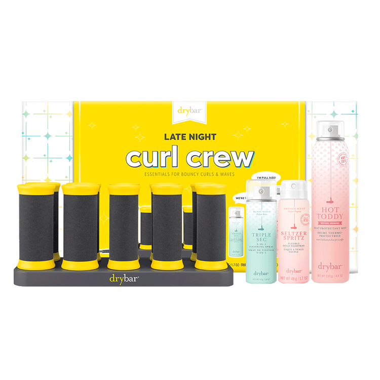 Late Night Curl Crew - Kit de Escenciales para rizos y ondas