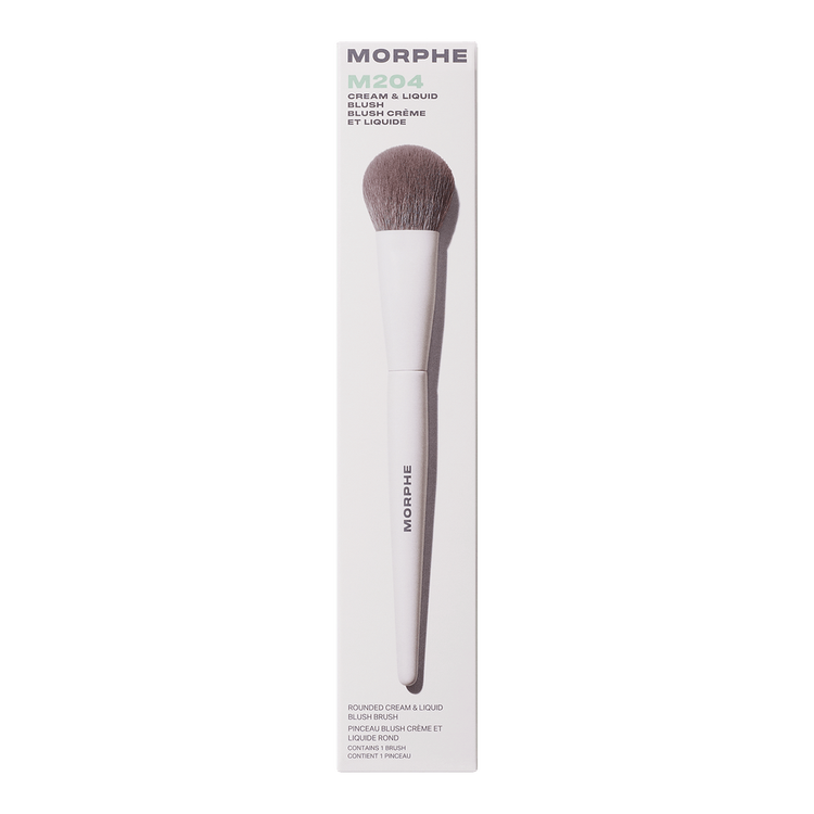 M204 Rounded Brocha para rubor aplica y difumina