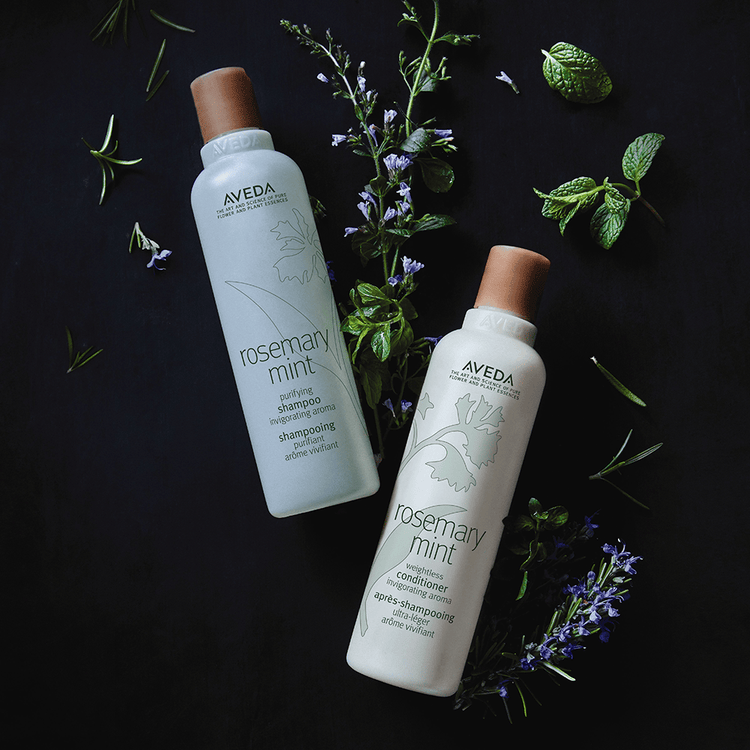 Rosemary Mint Shampoo brillo natural