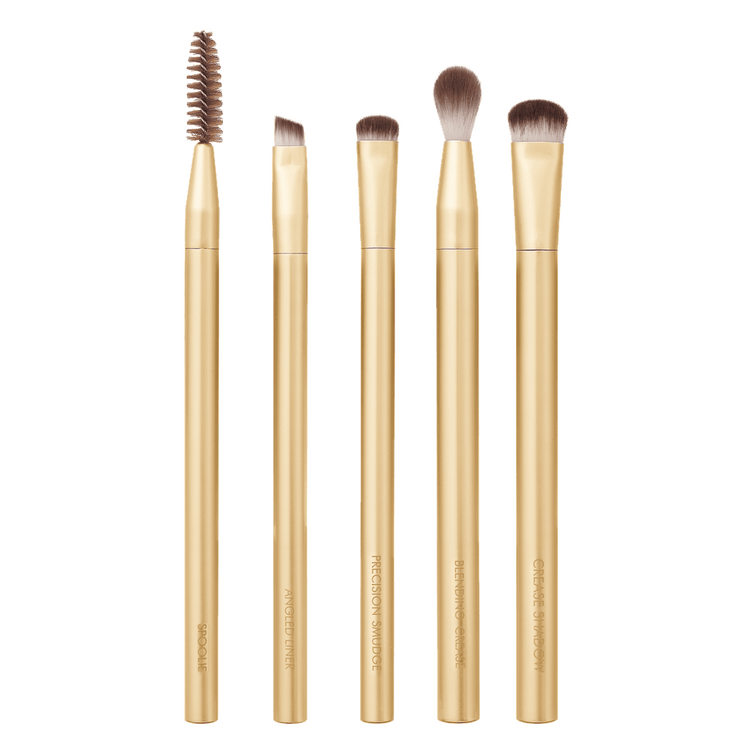 Brightening Eyes - Set de brochas para ojos, con 5 piezas