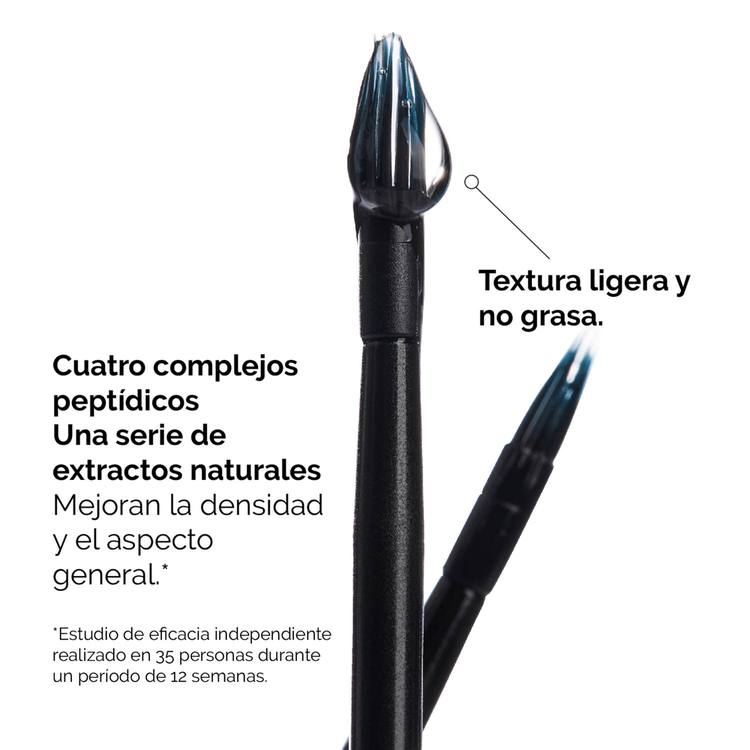 Multi-Peptide - Suero para pestañas y cejas, mejora la densidad y grosor
