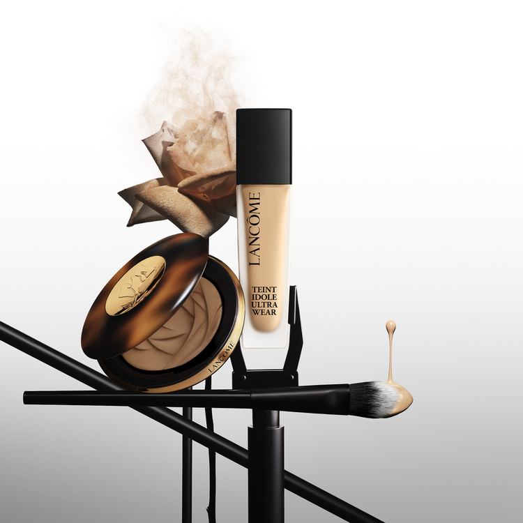 Teint Idôle Ultra Wear Serum - Broncer, acabado radiante y natural