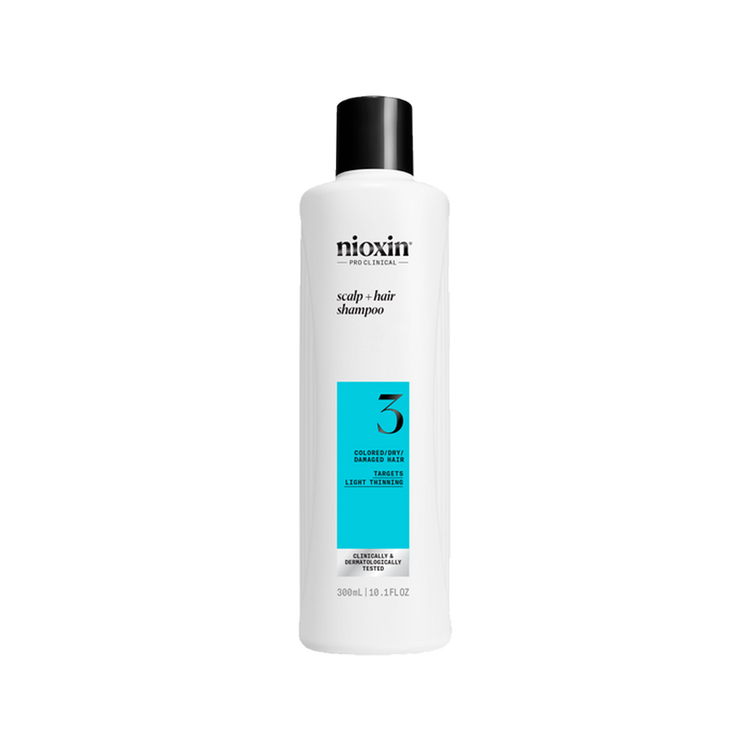 Sistema 3 - Shampoo, para cabello teñido con adelgazamiento capilar