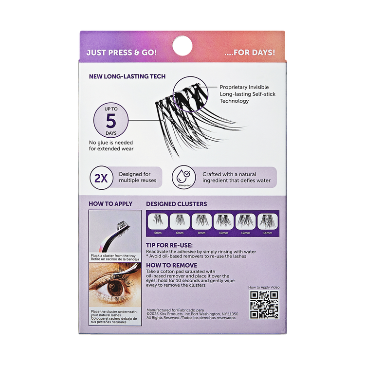 Impress Kit de extensiones de pestañas sin pegamento