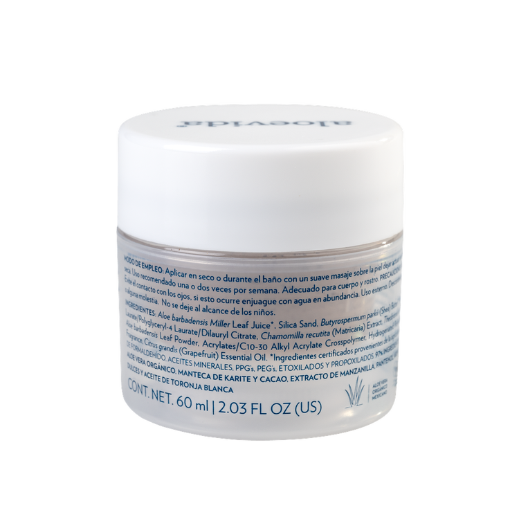 Aloevida Facial Exfoliante facial renovación y humectación