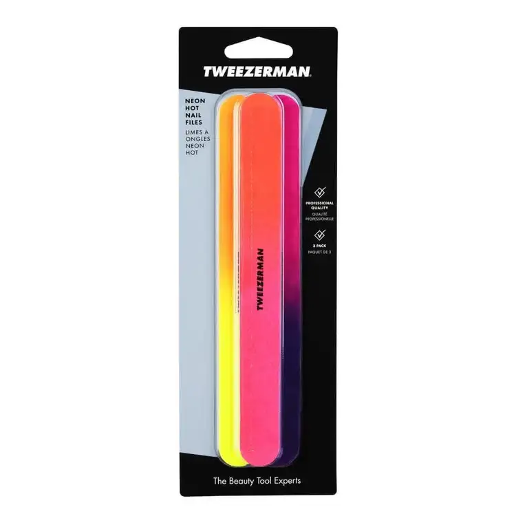 Neon Hot Nail Files Limas de uñas ideal para uñas