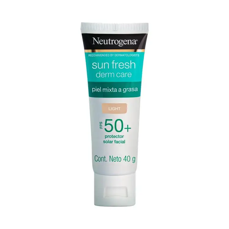 Sun Fresh Derm Care - Protector solar facial, protección FPS 70