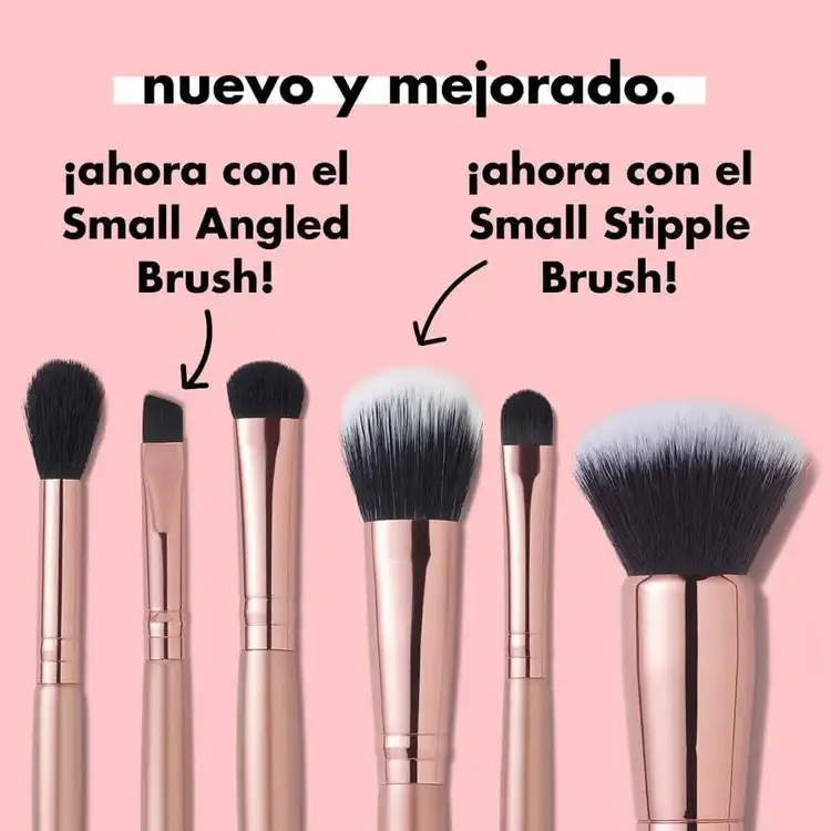 e.l.f. Flawless Face & Eye Brush 6 Piece Set Juego de 6 brochas de maquillaje facial completo