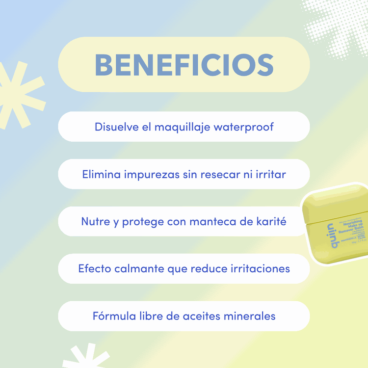 Nourishing - Desmaquillante en bálsamo, removedor de maquillaje 50 G