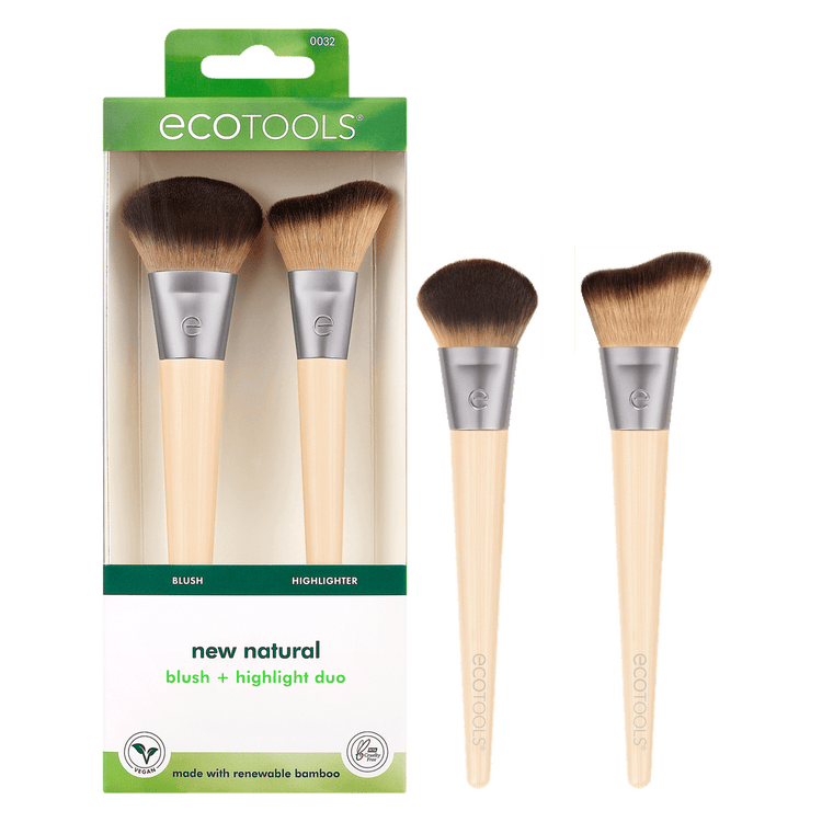 Et Ecotools Blush And Glow Duo Set de brochas de maquillaje set de brochas para ojos