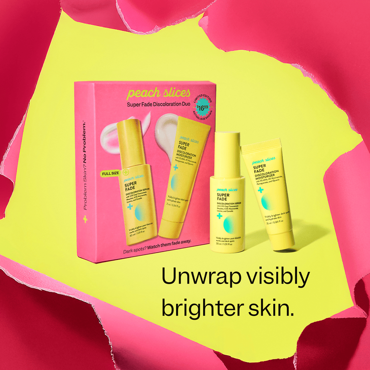 Super Fade Discoloration - Set de regalo, suero + hidratante facial