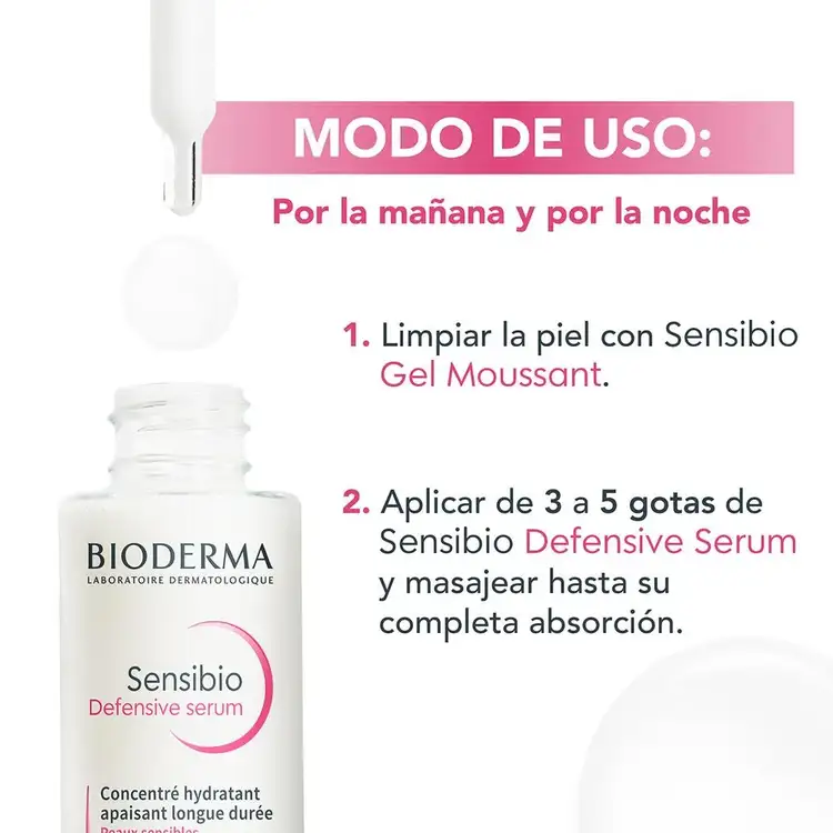 Sensibio Defensive - Sérum facial, actua contra el envejecimiento inflamatorio