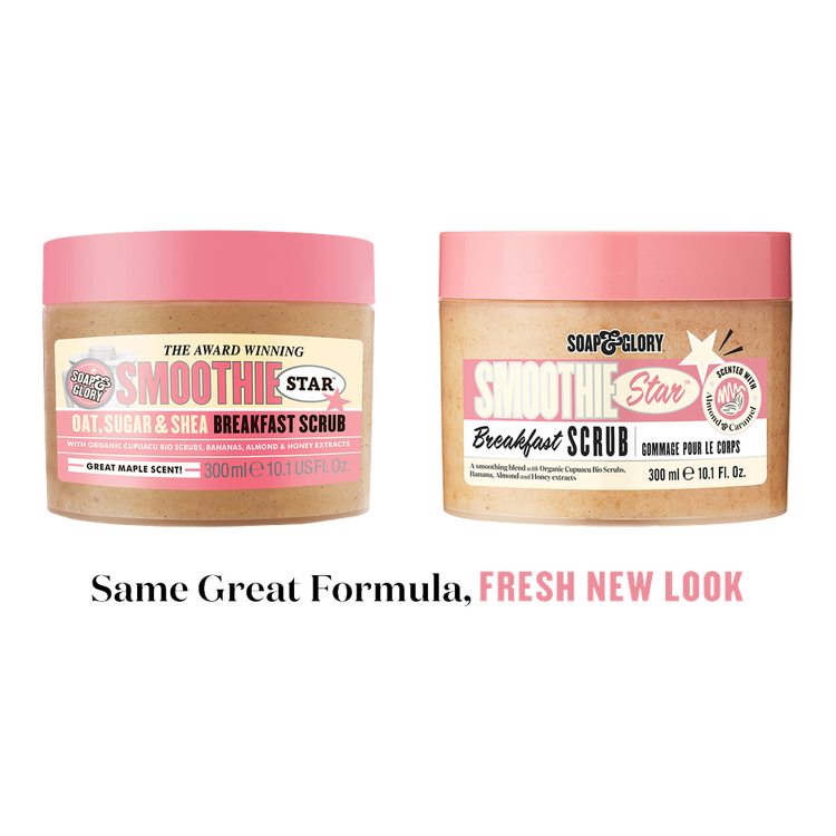 Smoothie Star Breakfast Scrub Exfoliante corporal hidrata la piel