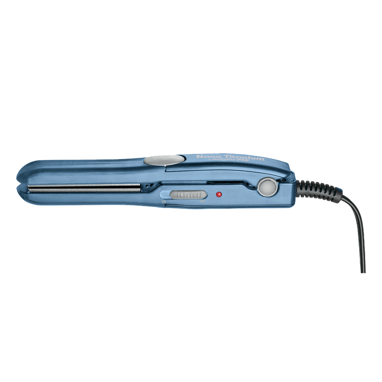 BaByliss PRO Nano Titanium - Alaciadora mini 1” azul