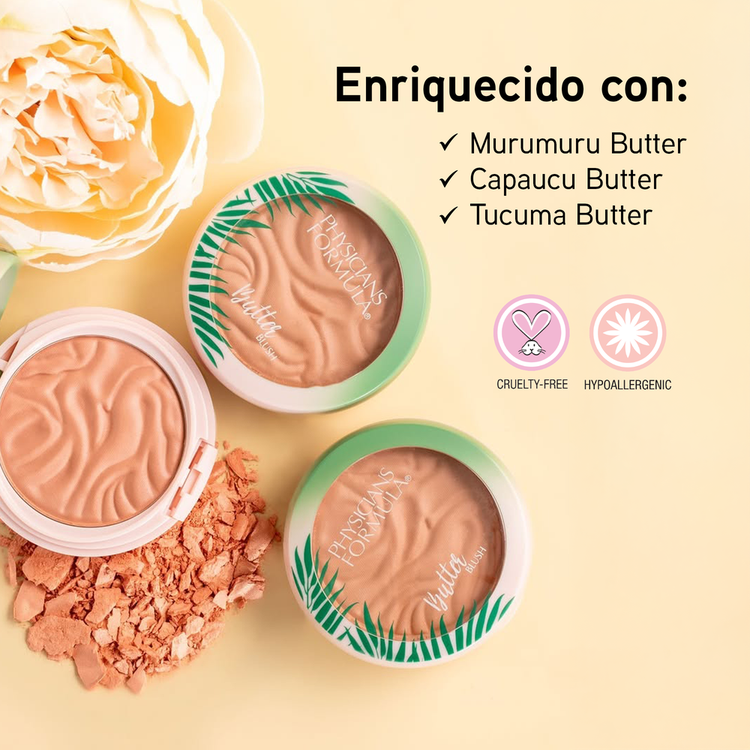 Butter Blush Saucy Mauve Rubor textura suave y cremosa