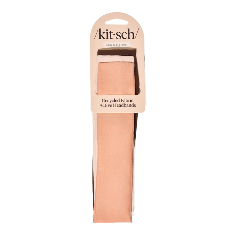 Recycled Fabric Stretchy Set de diademas mantiene el cabello recogido