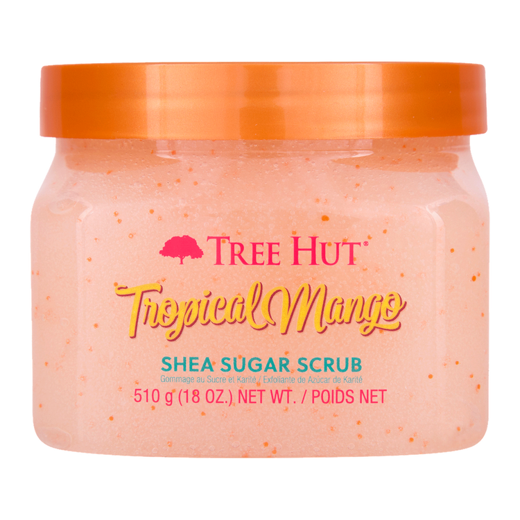 SheaSugarScrubTropicalMango-Exfoliantecorporal,dejalapielsuaveytersa