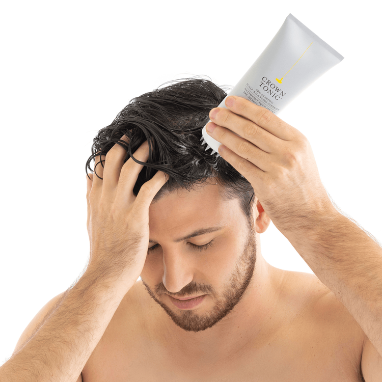 Crown Tonic - Pre-shampoo exfoliante, purifica y elimina exceso de grasa y caspa