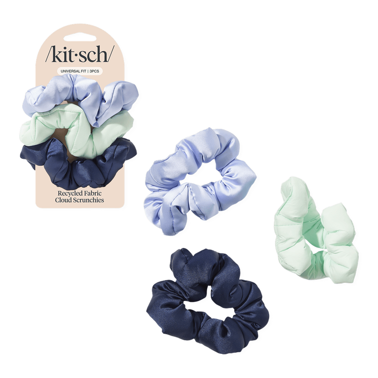 CLOUD Set de scrunchies look audaz
