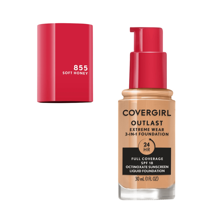 Outlast - Base de maquillaje, larga duración y resistente al sudor