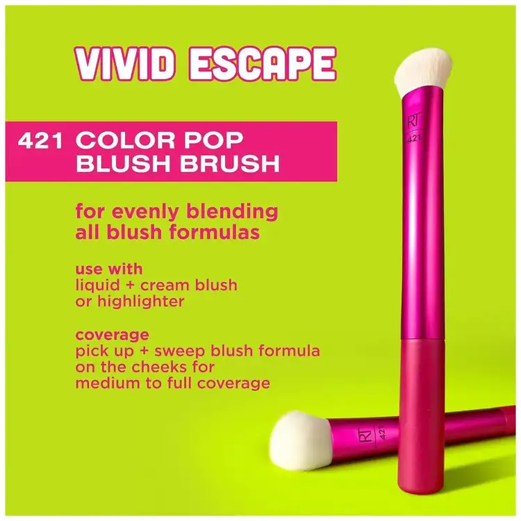 Vivid Escape - Brocha para rubor, para contornear y definir las mejillas