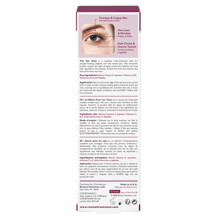 Retinol Bálsamo para contorno de ojos antiedad