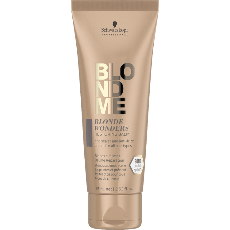 Blondme - Balsamo de brillo, para cabello rubio