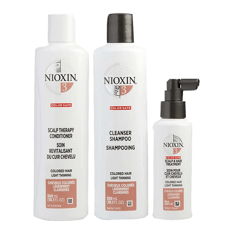 Sistema 3 - Kit, para un cabello teñido más grueso