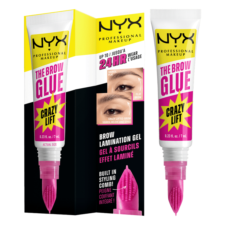 The Super Brow Glue Delineador de cejas ultra fijante