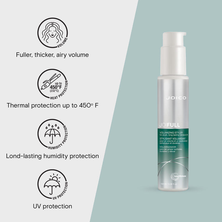JoiFULL Volumizing Gel modelador combate el frizz