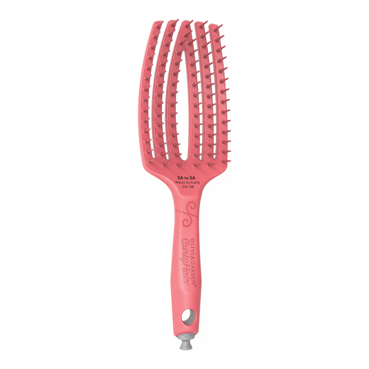 CurlyHair Single Bristle Vented - Cepillo para cabello, ideal para cabello ondulado o rizo