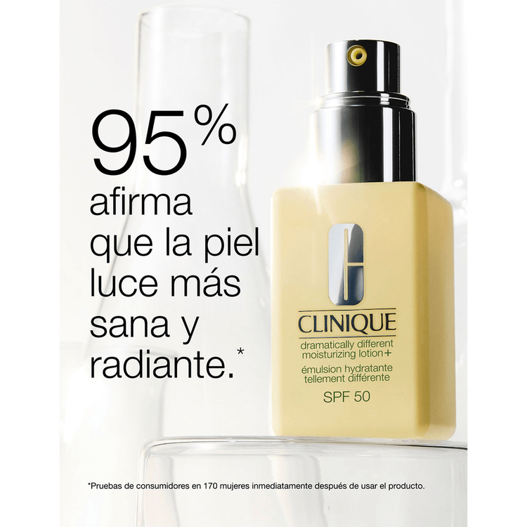 Dramatically Different Moisturizing Lotion + Spf 50 Crema facial fortalece la barrera de humedad y protege con spf 50
