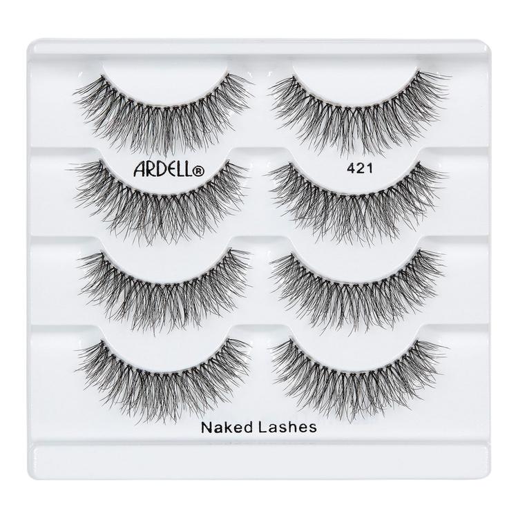 Naked False Lashes #421 Multipack Pestañas postizas volumen y longitud medios.