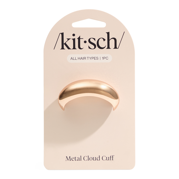 METAL Pulsera metálica dorada estiliza tu cabello