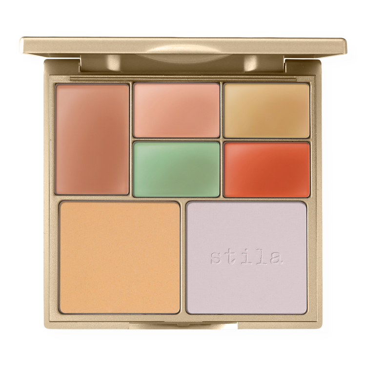 Correct and Perfect All-In-One Color Correcting Paleta cremas correctoras y polvos de acabado para un cutis impecable.