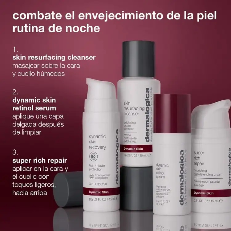 Skin Aging Kit antienvejecimiento retexturiza, hidrata, repara