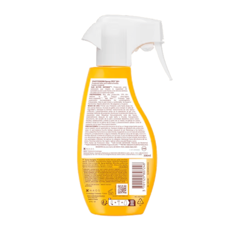 Photoderm Family Spray - Protector solar SPF50+, de fácil aplicación