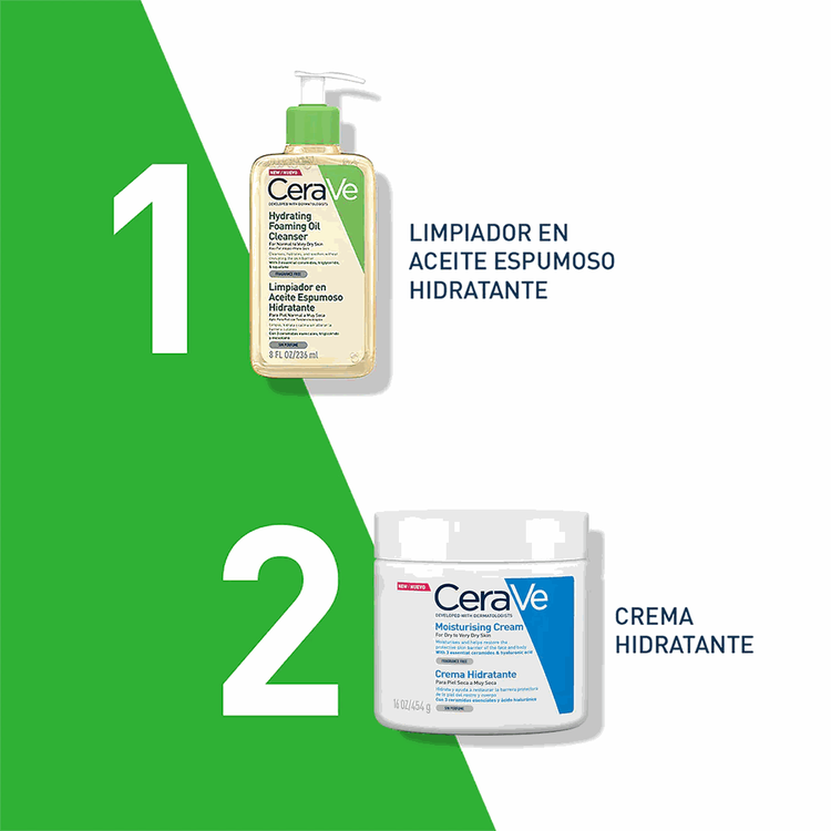 Hydrating Foaming - Gel limpiador en aceite, elimina la suciedad y exceso de cebo