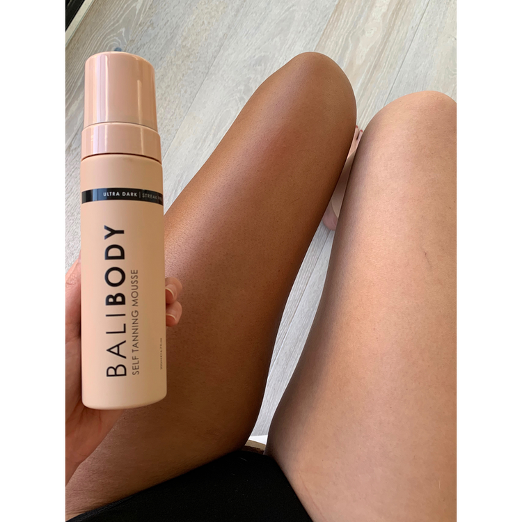 Streak Free Self Tanning Mousse autobronceador bronceado uniforme e intenso