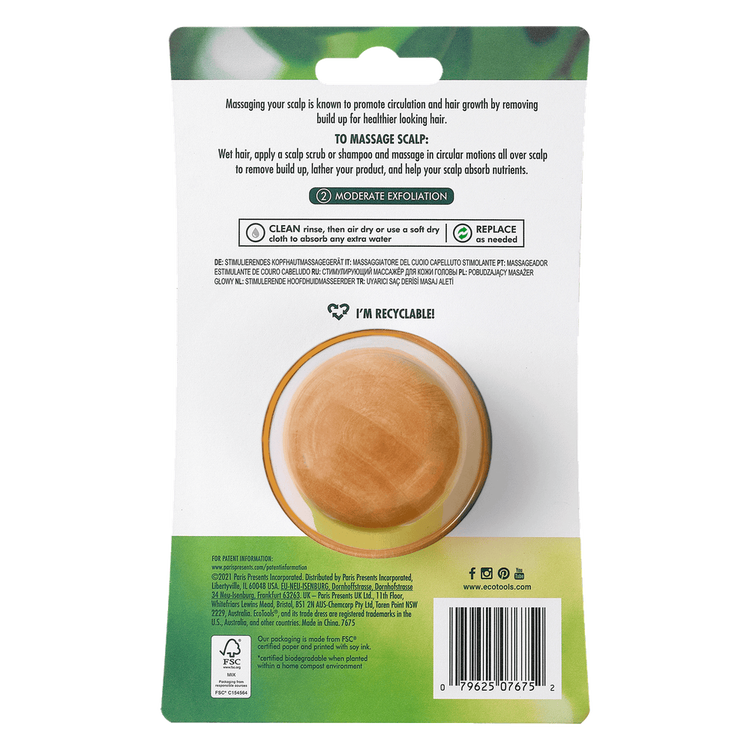 Shower Scalp - Cepillo de masaje capilar