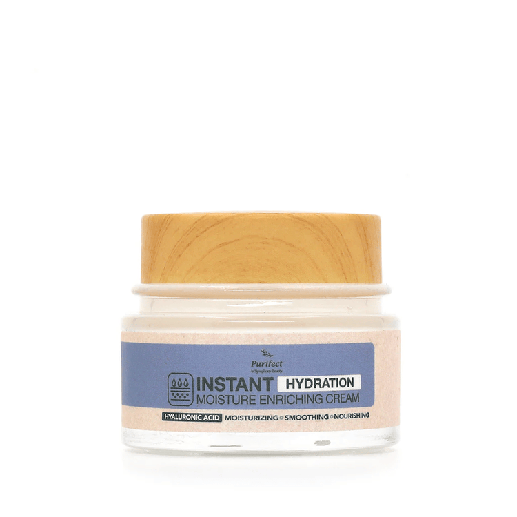 Facial Cream- Instant Hydration Moisture Enriching Cream - Hyaluronic Acid Crema facial hidrata, suaviza y mejora textura