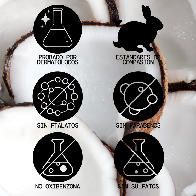 Coconut Whip Cream To Foam Limpiador facial cremoso deja la piel frscxa y suave